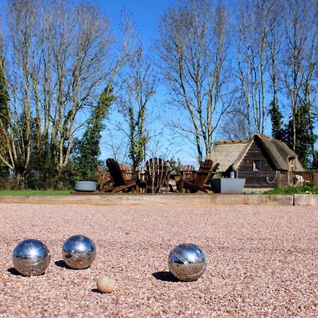 הוילה Saint-Martin-Saint-Firmin Les Mini-Chaumieres מראה חיצוני תמונה